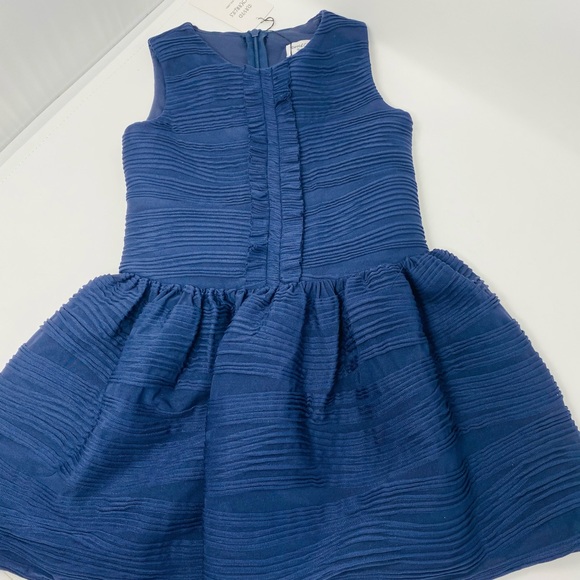 DAVID CHARLES**Age 2,3,5,6*Navy Ruffled Dress*$178 - Picture 9 of 9